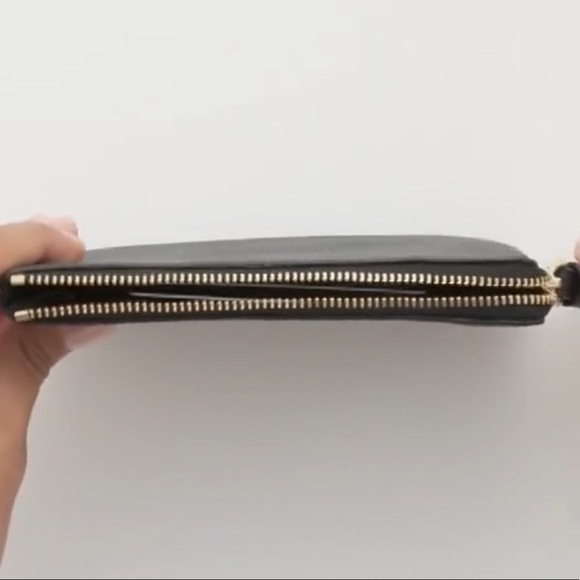 Coach Corner Zip Wristlet - Picture 2 of 5